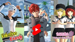 KUMPULAN VIDEO SHORTS VALENTINO EXANDY 1 || DRAMA SAKURA SCHOOL SIMULATOR