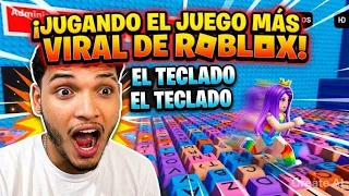 *¿Podré Dominar el Teclado? Jugando el Roblox Más Popular del Momento*