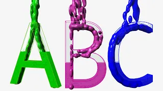 Alphabet Slime | Learning Letters for Preschoolers