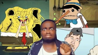 Creepy cartoon REACTIONS #mrbeast #youtube_reaction