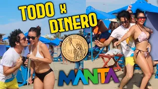 TODO POR DINERO #15 EN LA PLAYA DE MANTA 2021 SALÍ EST0FAD0