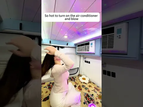 While camping in the RV, I suddenly heard someone knocking on the door.