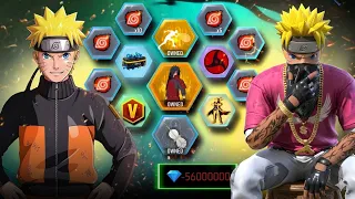 Buying Every Naruto Event 🔥 FreeFire Max 
