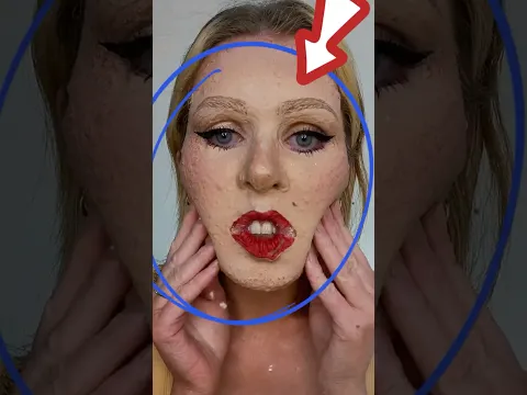 فتاة تضع 100 طبقة من المكياج بسبب التنمر!😨🎥كيف يبدو وجهها الحقيقي؟ مفاجأة صادمة!😨🔥