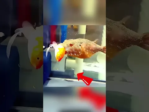 **मरते दम तक अपने बच्चों को बचाती रही यह माँ मछली 😢🐟**