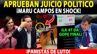 ¡APRUEBAN JUICIO POLITICO! BARREN CON  MARU CAMPOS, SENADO INICIA JUlClO