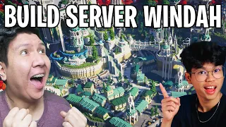 Gua Build Spawn Server Minecraft Termahal  @WindahBasudara  Dalam 1 Hari, Begini Lah Hasilnya!!