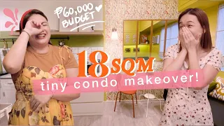 18 Sqm Condo Budget Makeover!!🌼 // French Dollhouse Inspired💕 // by Elle Uy