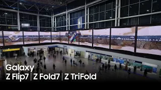 [갤럭시 Z 플립7 | Z 폴드7 | Z 트라이폴드] 겨울 속에 피어난 한국의 힘 - 통합 편 | 삼성전자
