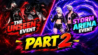 Free Fire Upcoming Events | Unseen & Storm Arena 🔥 Part 2