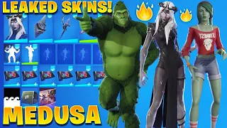 All NEW Leaked Skins & Emotes! *ORELIA* (Lyra, Etheria, D'Ugh, Beast Boy, Marius, Teen Titans)
