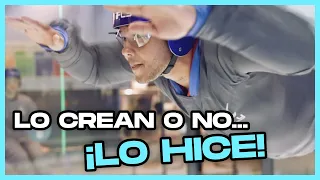 Boza - LO CREAN O NO… ¡LO HICE! ACEPTÉ EL RETO, INDOOR SKYDIVING junto a Kg Ponce & Funky Matas