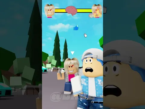 ¡Cuando tu hermana olvida que tiene 0 de IQ en Roblox! 🏓 #shorts