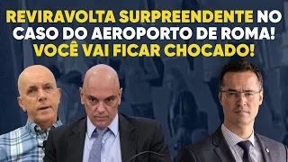 Urgente: vêm à tona imagens escondidas do que aconteceu no aeroporto de Roma!