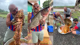 15KG सिल्वर कटला फिश l Ulhas Kamathe l Non-Veg Mania 😍