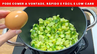 JANTAR INCRÍVEL - EMAGRECE, BARATO, SAUDÁVEL e RÁPIDO - FÁCIL e GOSTOSO ( Low Carb )