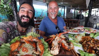 Mi PAPÁ prueba MARISCOS en MÉXICO