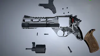 How to Assemble Chiappa Rhino | Chiappa Rhino slow-motion firing |