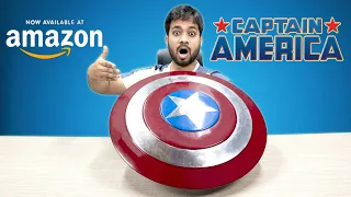 Captain America Shield Unboxing 💖 || आइये शुरू करते हैं Available On Amazon