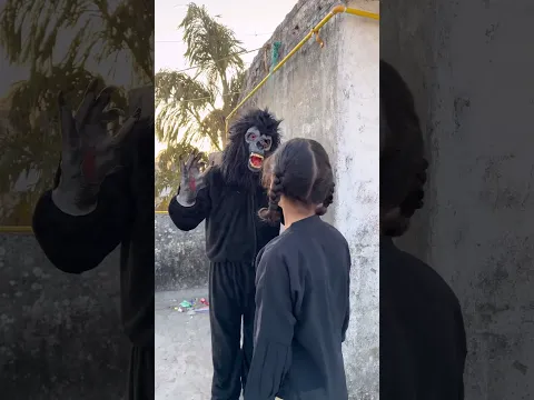 O Susto Gorilla 🦍😰 #shortvideo #cartoon #comedy
