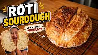 PERJALANAN BIKIN ROTI SOURDOUGH RUMAHAN ALA PEMULA | SOURDOUGH JOURNEY 