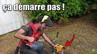 Une cause souvent IGNORÉE sur ta débroussailleuse
