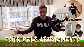 TOUR PELO NOVO APARTAMENTO VAZIO!!!!!