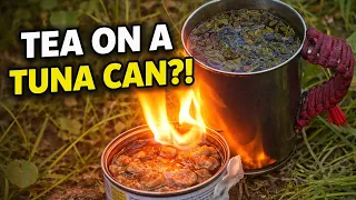 How to make a mini stove from a tuna can (review)