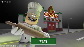Escape Papa Pizza's Pizzeria! SCARY OBBY Roblox Gameplay Walkthrough No Death 4K