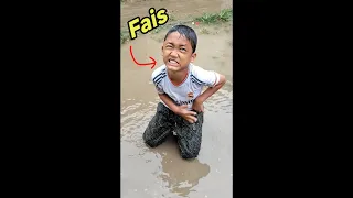 fais ikan channa nya lepas