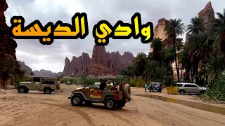 وادي الديسة أجمل وادي في تبوك