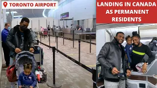 ARRIVING in CANADA as PERMANENT RESIDENTS || RELOCATION VLOG 4