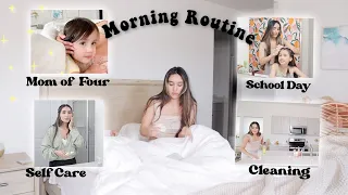 Morning Routine as a MOM OF FOUR ✨💗