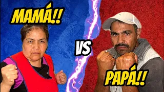 ¿QUIEN COCINA MEJOR ? MI MAMÁ O MI PAPÁ