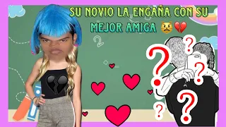 #sketch La comadre del CABELLO AZUL💠🚾🌐|Les presenta su novio 🫣✨❤️