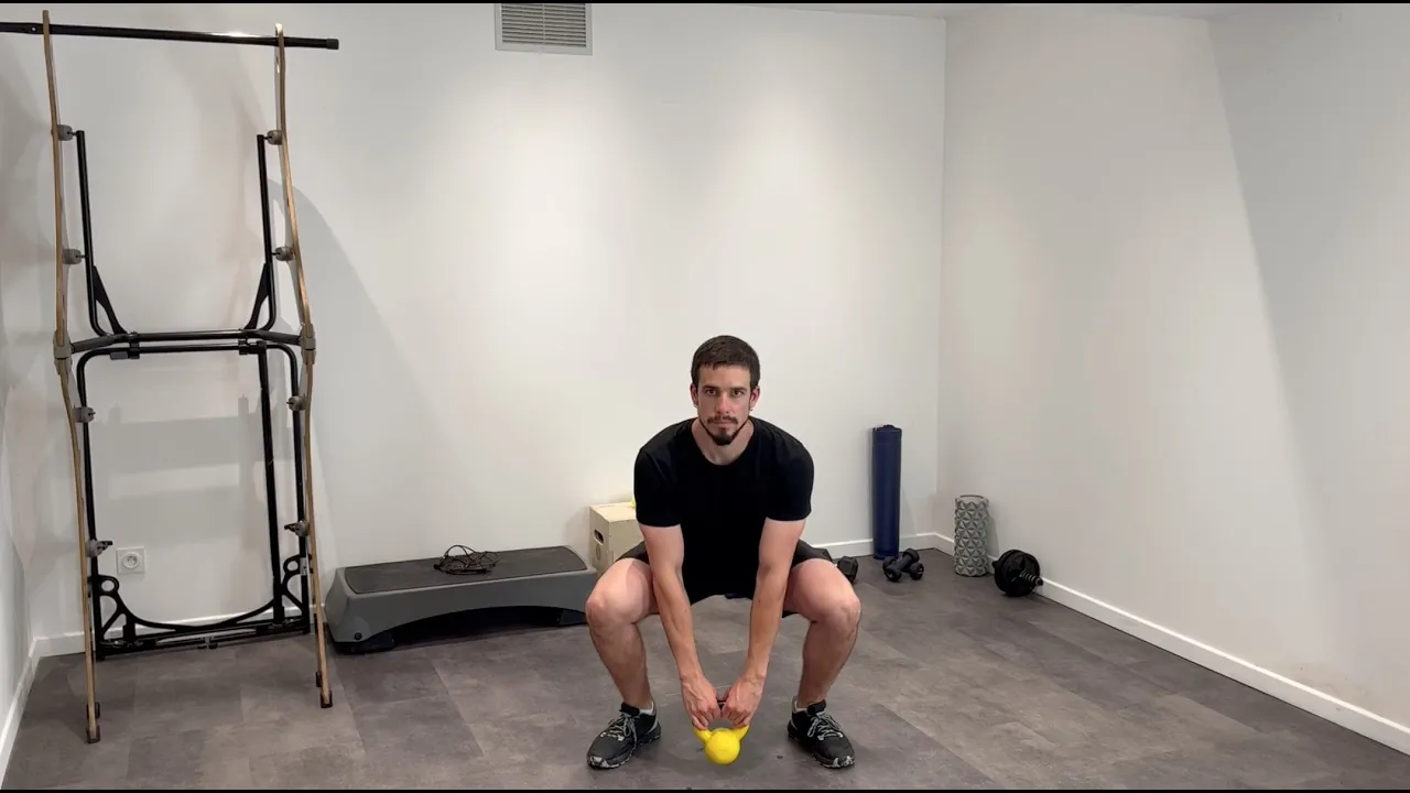 Image Squat kettlebell