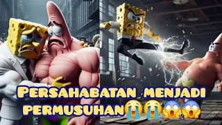 spongebob dan patrick karna jabatan mereka bermusuhan
