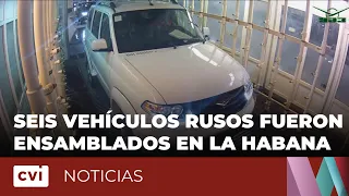 Seis vehículos rusos fueron ensamblados en La Habana