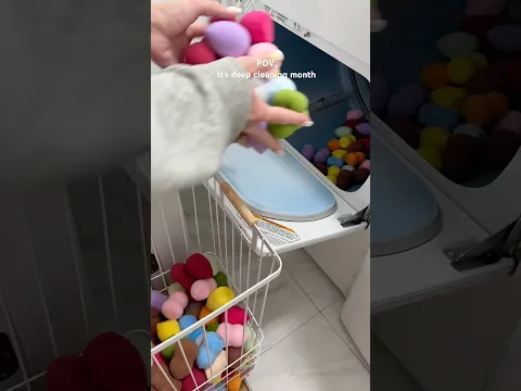It’s deep cleaning month for me 🧼🧽🫧🧺 #cleaninghacks cleaningsounds #asmrcleaning #viral #shorts