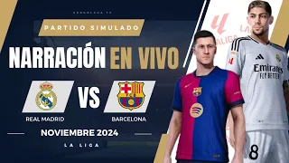 🟢 REAL MADRID PIERDÉ CONTRA BARCELONA LA COPA / PARTIDO SIMULADO PES 2021 - NARRACIÓN EN VIVO
