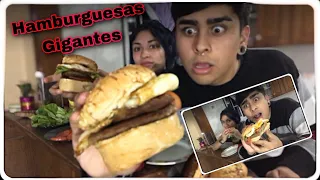 Cocinando Súper Hamburguesas con Beluu Y Nahuu