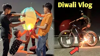 Cycle ka Boombb bana diya 😱 Diwali vlog