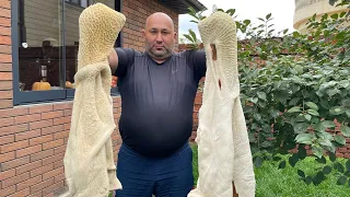 Garyn is a miracle, food of ancestors. Delicacy Gutabs made of tripe are not like this on YouTube