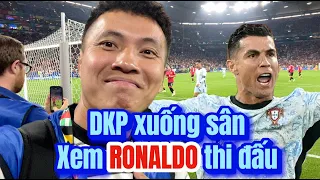 Đỗ Kim Phúc xuống sân xem Ronaldo thi đấu trận cuối vòng bảng Euro 2024 - Bồ Đào Nha VS Gruzia