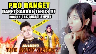 GILA PRO BANGET !!! SAVAGE TERUSSS | REACTION ALBERTT EXE THE BABY ALIEN AKMJ.MP4