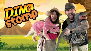 Dino Stomp - Dance along with@MollyKidzTV and @Dinomaniauk 🎶 Fun Baby Dinosaur Adventures! 🦕