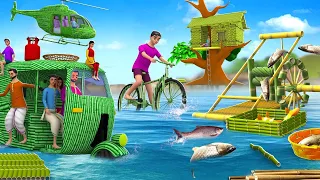 ग़रीब जादुई बाँस की कहानियाँ - Magical Bamboo Stories Collection in Hindi 3D Animated Moral Stories