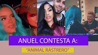 Anuel reacciona a las indirectas de Karol G en su tema Mami
