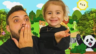 رحنا أنا وماشا على حديقة الحيوانات #مهرجان السلام في حمص 