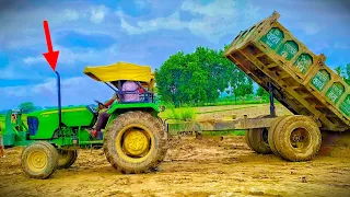 John Deere + Mitti unloading = Hubby Duty Working Videos 